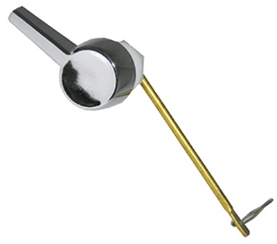 Toilet Flush Lever American Standard,Chrome Handle,4 Inch Brass Arm