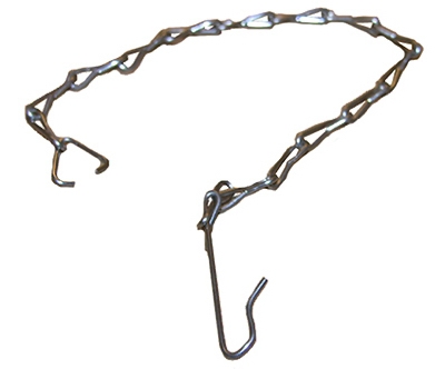 Toilet Flapper Chain With Hook ,Fits Most Flappers