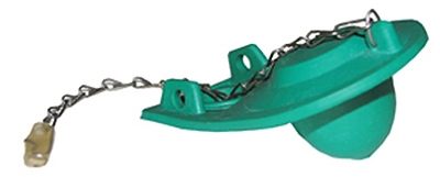 Toilet Flapper Inch Magnus Inch ,Green ,Siliconized,Chemical Resistant,Fit Most