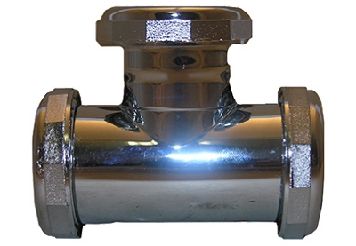 1-1/2-Inch,Chrome Plated Brass,Slip Joint Three Sides, With Washers & Nuts,Carded