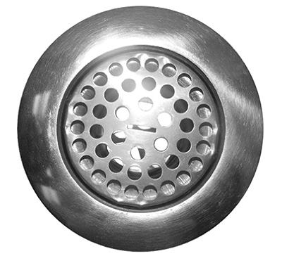 Chrome Plated ,Stainless Steel Body,Flat Top Kitchen Sink Strainer Assembly For 3-1/2-Inch Opening,Carded