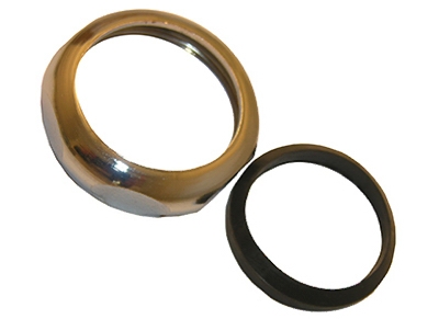 Slip Joint Nut Kit, Brass, 1-1/2-In.