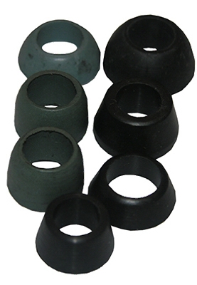 Cone Washers, Rubber, Assorted, 7-Pc.