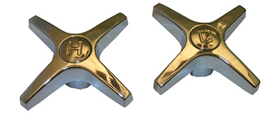 Universal, Cross, Chrome, Hot & Cold Handles
