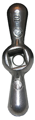 Metal Outside Faucet/Hose Bibb, Tee Handle, Square Broach
