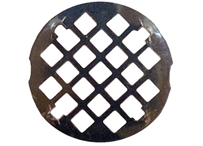 Shower Drain Grate, 3-1/4 Inch Snap In Style, Chrome Plated