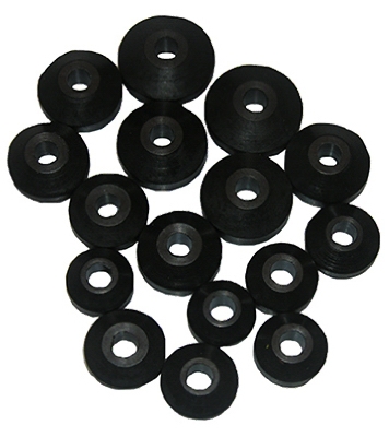 Faucet Washer, Small, Beveled, Assortment