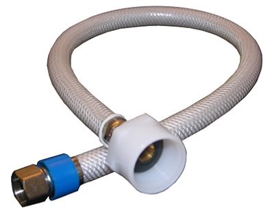 3/8 Compression x 7/8 Ballcock x 9-Inch Flexible Poly Toilet Connector