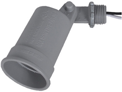 Gray Weatherproof Porcelain Socket Lampholder