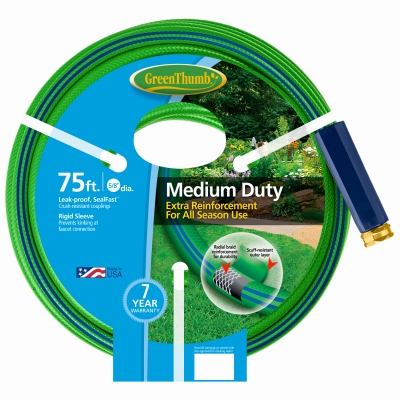Nylon-Reinforced Garden Hose, 5/8-In. x 75-Ft.