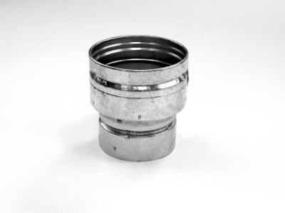 Type  inchB' Gas Vent  Round Vent Double Wall Increaser 4-Inch to 5-Inch