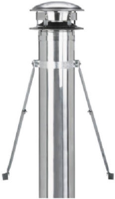 Chimney Pipe Roof Brace Kit, 8-In.
