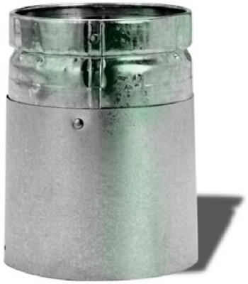 Type  inchB inch Gas Vent Round Pipe 4-Inch Universal Adapter - Male