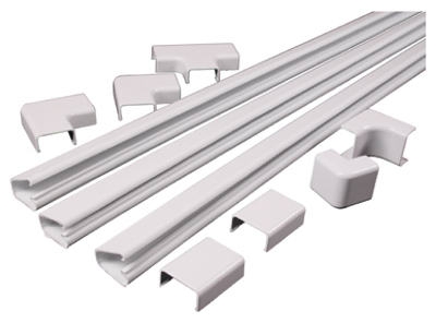 Cordmate II White Cord Cover Kit