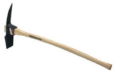 Pick & Shovel Combo, , 26-In. Curved Hickory Handle