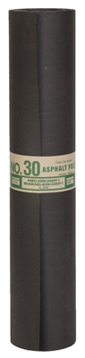 Asphalt Roofing Felt, #30, 36-In. x 72-Ft. Roll