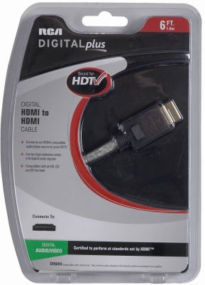 6-Ft. HDMI-HDMI Cable