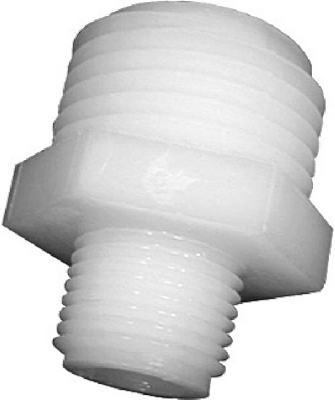 Pipe Fittings, Nylon Adapter, 3/4 MGH x 3/4-In. MPT