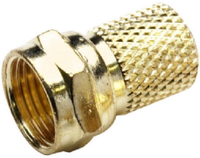 10-Pack RG6 Twist On Connector