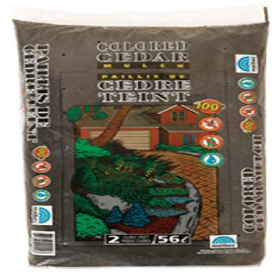 Black Cedar Mulch, 2-Cu. Ft.