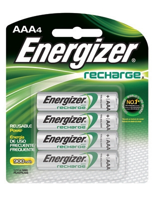 4-Pack  inchAAA inch Rechargeable Batteries
