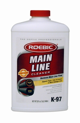 Main Line Sewer/Septic Cleaner, 32-oz.