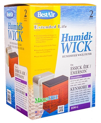 Extended Life Humidifier Wick Filter, 2-Pack