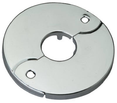 Floor/Ceiling Split Flange, Chrome-Plated Brass, 1/2-In. IP x 3/4-In. O.D.