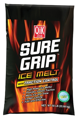 Sure Grip Ice Melter, Traction Control, 50-Lb. Bag