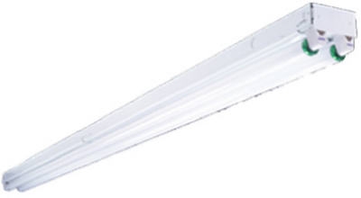 Metalux Fluorescent Light Fixture, T8, 2-Lamp, 8-Ft., 118-Watt