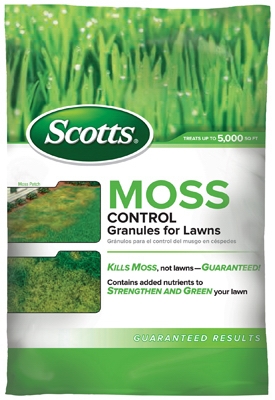 Moss Control Granules, 5,000-Sq.-Ft. Coverage