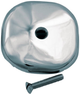 Bathtub Drain Overflow Face Plate, Square