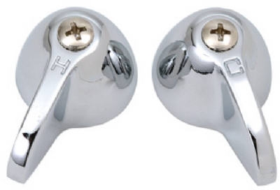 Price Pfister Pair Chrome Crown Jewel Lavatory Sink Handle