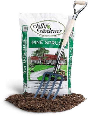 Pine Spruce Mulch, 3-Cu. Ft.