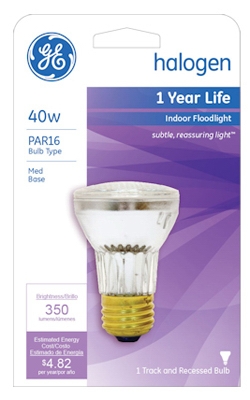 40-Watt Halogen Reflector Floodlight Bulb