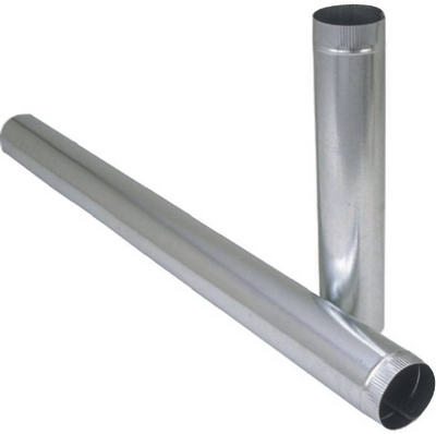 8 x 60-Inch Galvanized Furnace Pipe