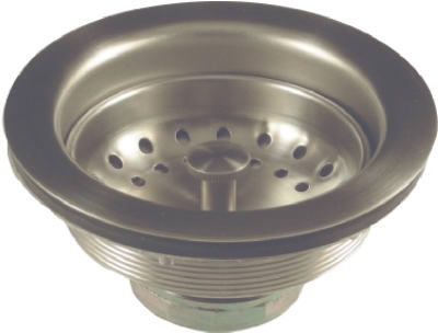 Sink Strainer Assembly, Brushed Nickel