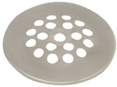 Tub & Shower Drain Strainer, Brushed Nickel, 2-11/16-In.