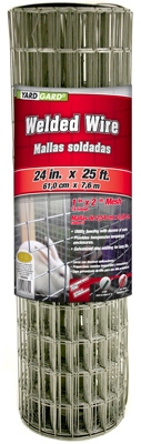 24-In. x 25-Ft. Galvanized Welded Wire Fence