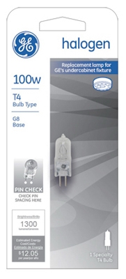 100-Watt Quartz Halogen Light Bulb