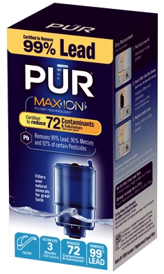 Mineralclear Replacement Water Filter for Faucet-Mount, 3-Stage System, Single-Pk.