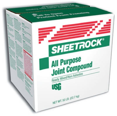 Wallboard Joint Compound, Ready Mix, 3.5-Gal. Carton