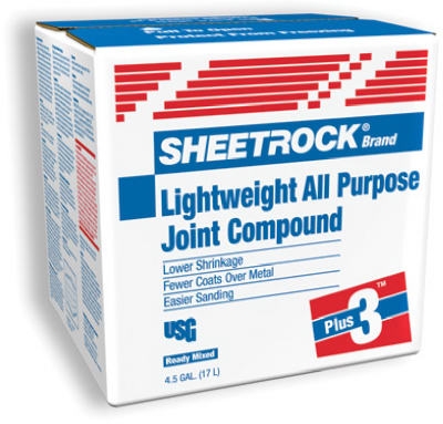 4.5-Gallon Plus 3 Lightweight Ready Mix Wallboard Joint Compound