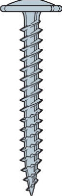 Strong Drive Wood Screws, #8 x 1.25-In.