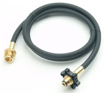 Gas Adapter Hose for Propane Heaters, 5-Ft.