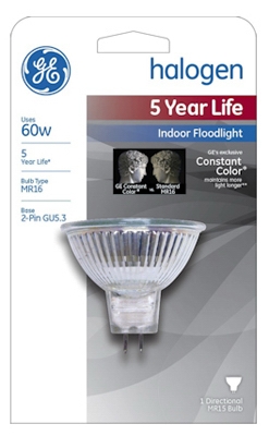 50-Watt Halogen Quartz Floodlight Bulb