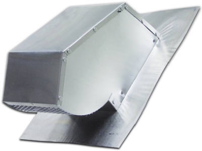 Roof Cap, Round, Aluminum, 4-In.