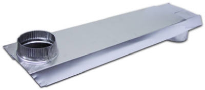 Tite Fit Dryer Venting Duct, 90 Degree, Aluminum, 2 x 6-In.