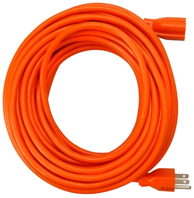 Extension Cord, 16/3, Orange 50-Ft.