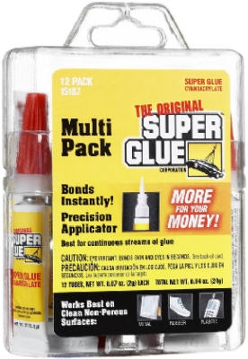 12-Pack 2-Grams Super Glue